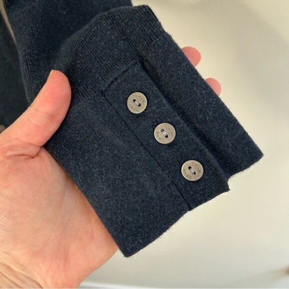 Aritzia Tna Women's Knit Leggings Y2k 2000s Navy Blue Size Small Cozy Neutral - Picture 9 of 14